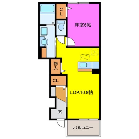 サンフォレストの物件間取画像